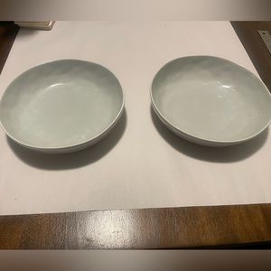 Miicol porcelain large serving bowls 2 pack